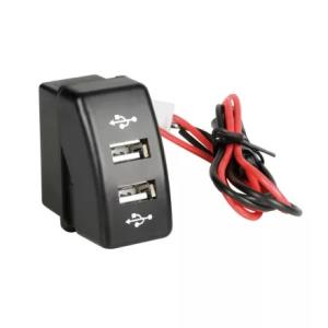 Lampa1 Original-Fit, Dupla USB töltő, 12/24V, Daf Kompatibilis