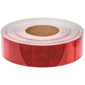 Öntapadós2 fényvisszaverő csík, piros - 1 m